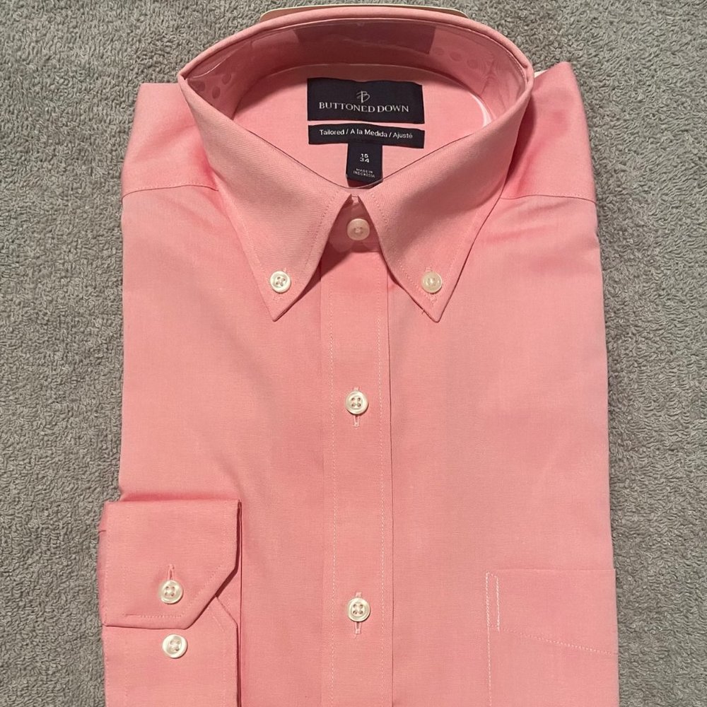 Buttoned Down Men's Button Collar Shirt